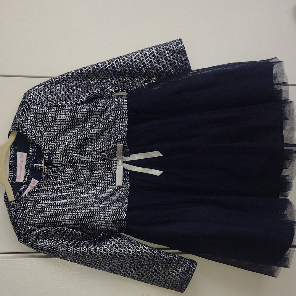 18 month navy blue with silver, Bonnie baby